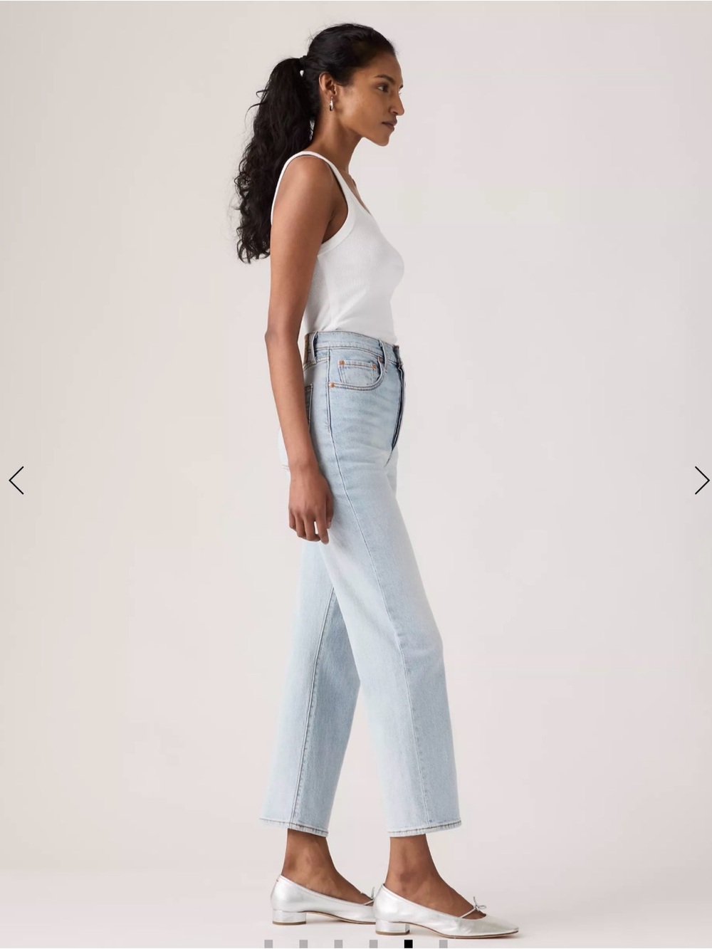 Levi’s Ribcage Straight Ankle (Light Wash)